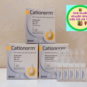 Cationorm 30 ống 0.4ml