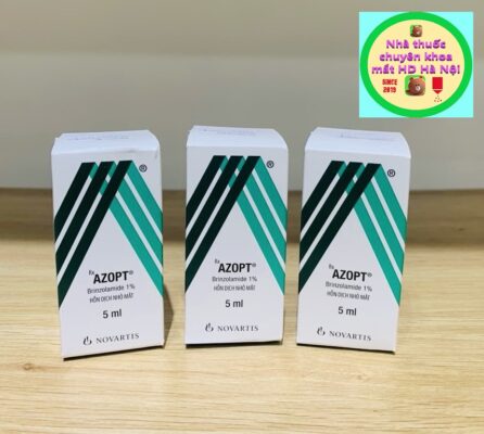 Azopt 1% 5ml - Mỹ - Nhà thuốc chuyên khoa mắt HD Hà Nội