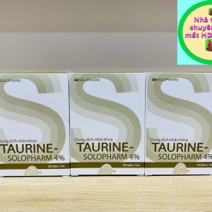 Taurine Solopharm 4% 20 ống 1ml