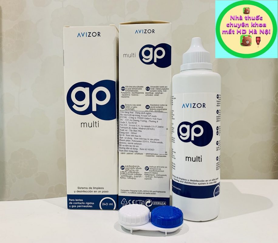 Avizor GP Multi 240ml -TBN - Nhà thuốc chuyên khoa mắt HD Hà Nội