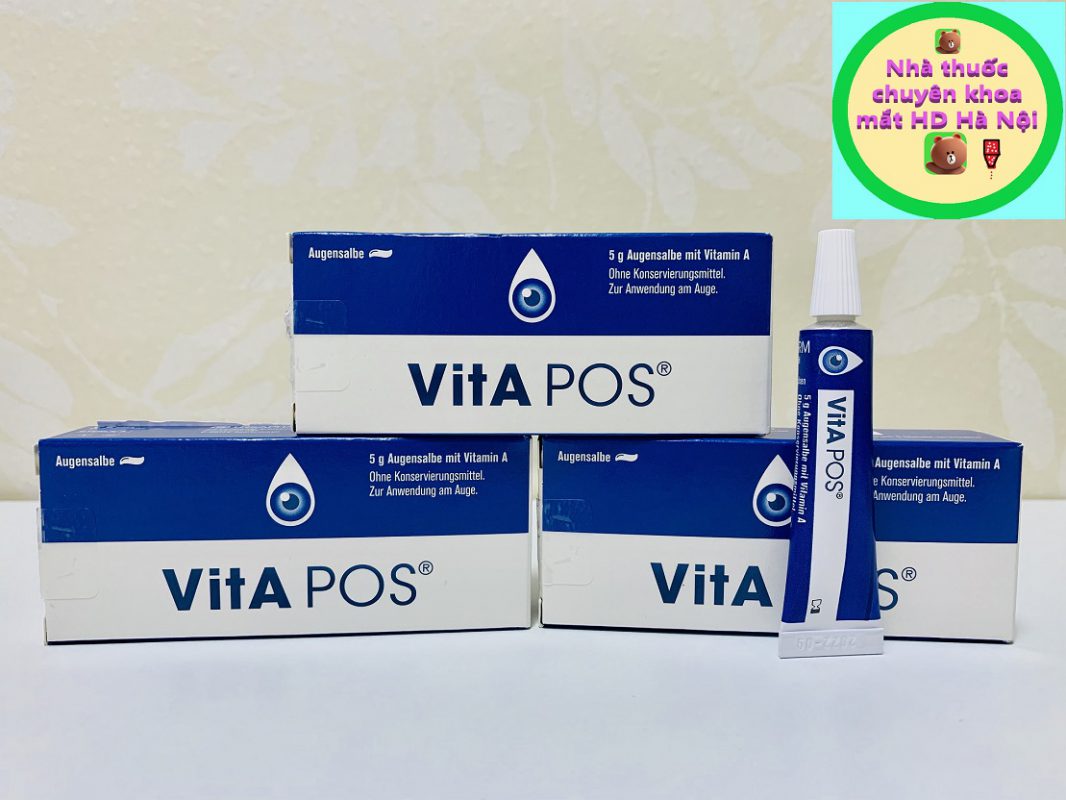 VitA POS 250IU/g 5g mỡ-Đức (tên mới Hylo Night) - Nhà thuốc chuyên khoa ...
